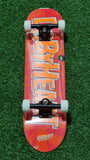 DBH - 7.5" Radley Orange On Red Kids Skateboard Deck