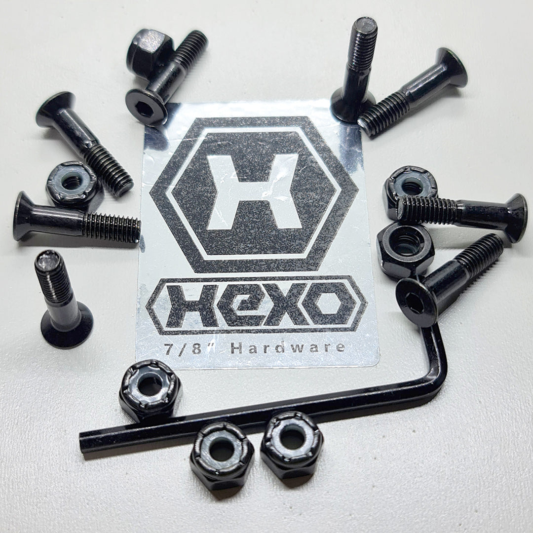 Hexo 7/8" Skateboard Hardware SHOP OF SKATAN