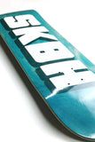 SKBH 8.0" Logo Blue Skateboard