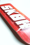 SKBH 8.5" Logo Red Skateboard Deck
