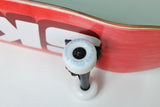 SKBH 8.5" Logo Red Skateboard