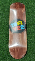 18FIVE2 - 8.0" Brown OG Big Logo Skateboard Deck