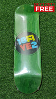 18FIVE2 - 8.125" Green OG Big Logo Skateboard Deck
