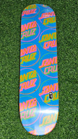Santa Cruz - 8.125" Opus In Color Screaming Hand Skateboard Deck