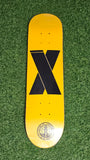 DBH - 7.0" Lighthouse X Yellow Kids Skateboard Deck