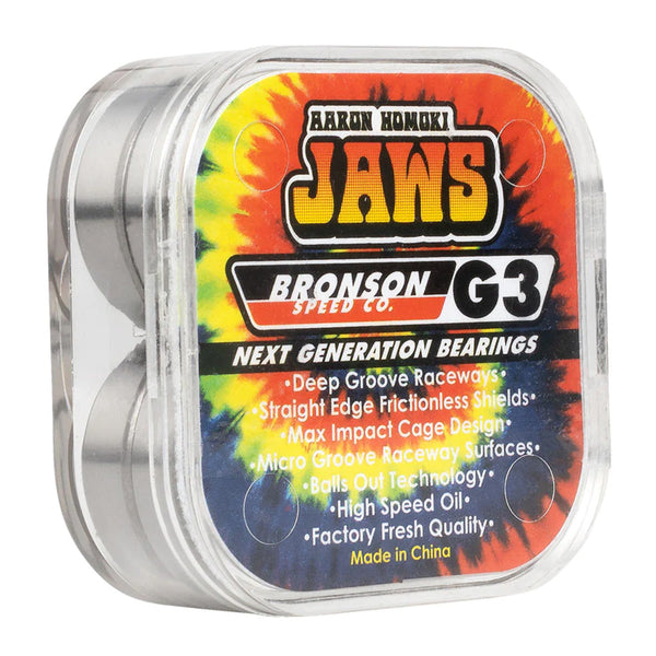 Bronson - Aaron JAWS Homoki G3 Skateboard Bearings