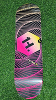 DBH - 8.25" Full Web Web Orange + Pink Skateboard Deck