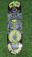 DBH - 8.0" Keep Learning Yellow Skateboard Deck