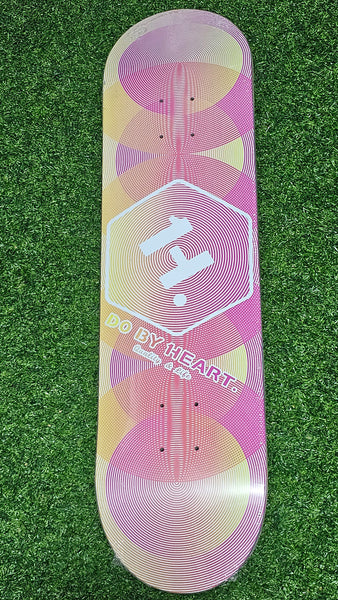 DBH Rings Orange Pink Skateboard Deck – SHOP OF SKATAN