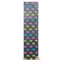 Grizzly - Lap Of Luxury Black Rainbow Skateboard Griptape