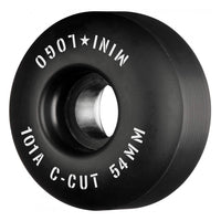 Mini Logo - 54MM 101A C-Cut Black Wheels