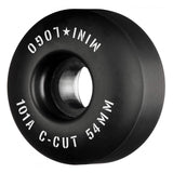 Mini Logo - 54MM 101A C-Cut Black Wheels