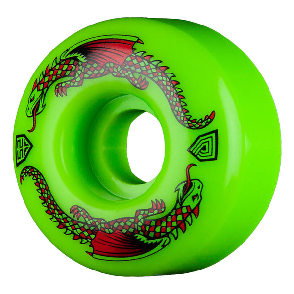 Powell Peralta - 52MM 93A Dragon Formula Green Skateboard Wheels