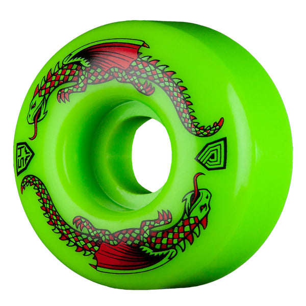 Powell Peralta - 54MM 93A Dragon Formula Green Skateboard Wheels