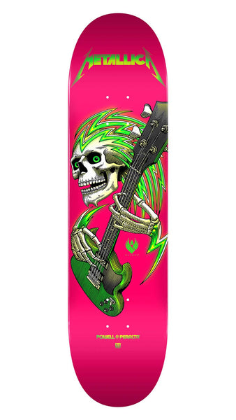 Powell Peralta X Metallica - 8.0" Pink Flight Skateboard Deck