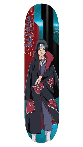 Primitive X Naruto - 8.125" Tiago Lemos Itachi Uchiha Skateboard Deck