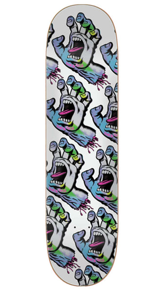 Santa Cruz - 8.0" Holo Screaming Hand Skateboard Deck