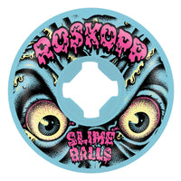 Slime Balls - 60MM 97A Rob Roskopp Vomits Blue Skateboard Wheels