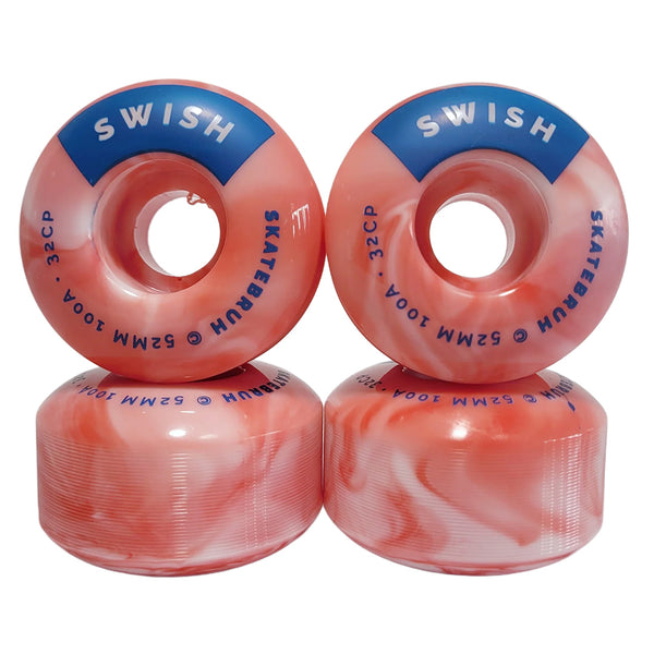 SKBH - 52MM 100A Pink Swish Skateboard Wheels