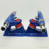 BDSkateCo - 5.25" | 8.0" Blue Light Skateboard Trucks