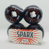 Ricta - 53MM 99A Sparx Black Skateboard Wheels