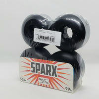 Ricta - 53MM 99A Sparx Black Skateboard Wheels