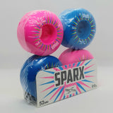 Ricta - 52MM 99A Sparx Pink And Blue Skateboard Wheels