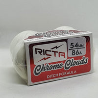Ricta - 54MM 86A Chrome Clouds Skateboard Wheels