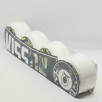 Kissone - 52MM 101A White Skateboard Wheels