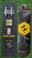 DBH - 8.0" Yellow Logo Complete Skateboard
