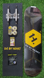 DBH - 8.0" Yellow Logo Complete Skateboard
