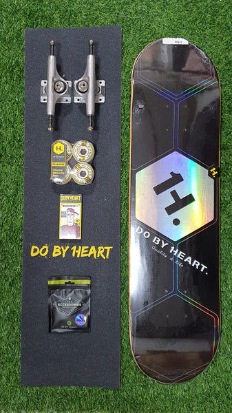 DBH - 8.0" Foil Logo Complete Skateboard