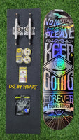 DBH - 8.0" Keep Going Foil Complete Skateboard