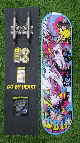 DBH - 8.0" Unicorn Complete Skateboard
