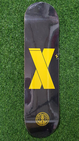 DBH - 8.0" X Yellow And Black Skateboard Deck