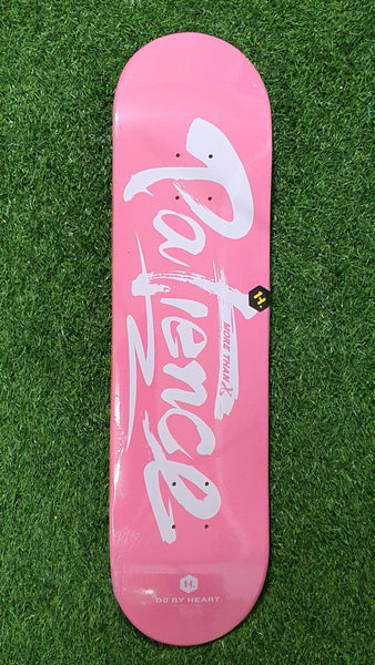 DBH - 8.0" Patience Pink Skateboard Deck