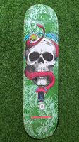 Powell Peralta - 8.0" Skull & Snake Green Skateboard Deck