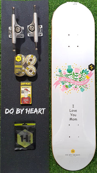 DBH - 8.0" I Love You Mom Complete Skateboard