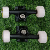 DBH - Quick Complete Skateboard Parts - Trucks + Wheels + Bearings + Hardware