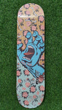 Santa Cruz - 8.25" Screaming Hand Floral Decay Skateboard Deck