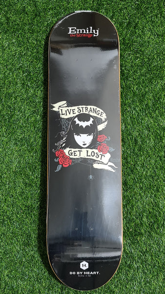 DBH x Emily The Strange - 8.0" Live Strange Skateboard Deck