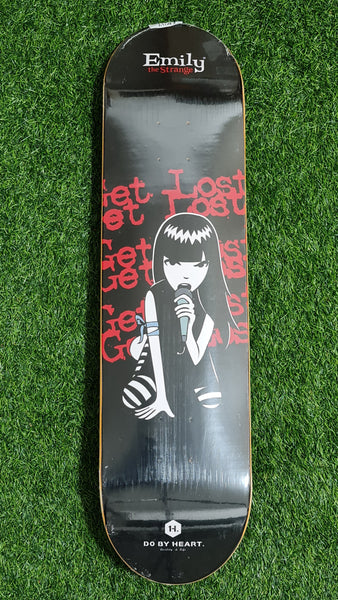 DBH x Emily The Strange - 8.0" Get Lost Skateboard Deck