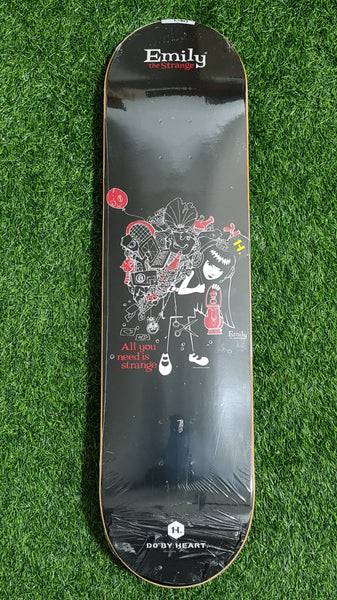 DBH x Emily The Strange - 8.0" Runaway Skateboard Deck