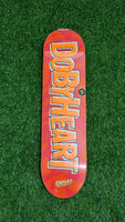 DBH - 7.0" Radley Orange On Red Kids Skateboard Deck