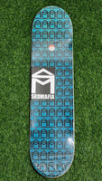 SK8MAFIA - 8.0" House Logo Red White Checkerboard Skateboard Deck