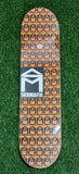 SK8MAFIA - 8.0" House Logo Black White Checkerboard Skateboard Deck