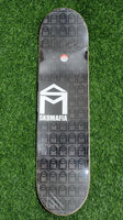 SK8MAFIA - 8.0" Skate And Scratch Javier Sarmiento Snowman Skateboard Deck