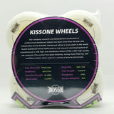 Kissone - 53MM 101A Pink Tooth Skateboard Wheels