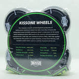 Kissone - 54MM 101A Green Tooth Skateboard Wheels