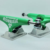 Destructo - 5.25" / 7.875" Armorlite Green Skateboard Trucks